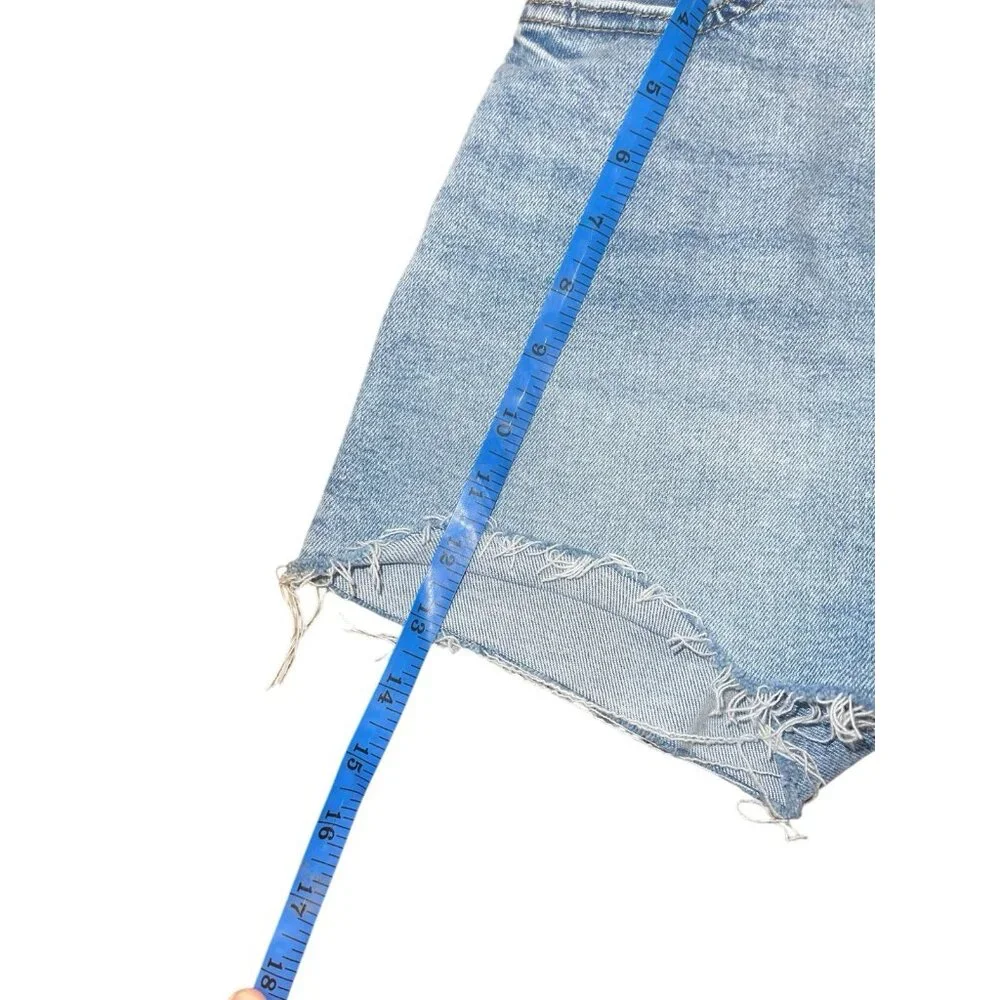 H&M Women's Size 2 Denim Jean Cut-Off Shorts - Picture 9 of 12